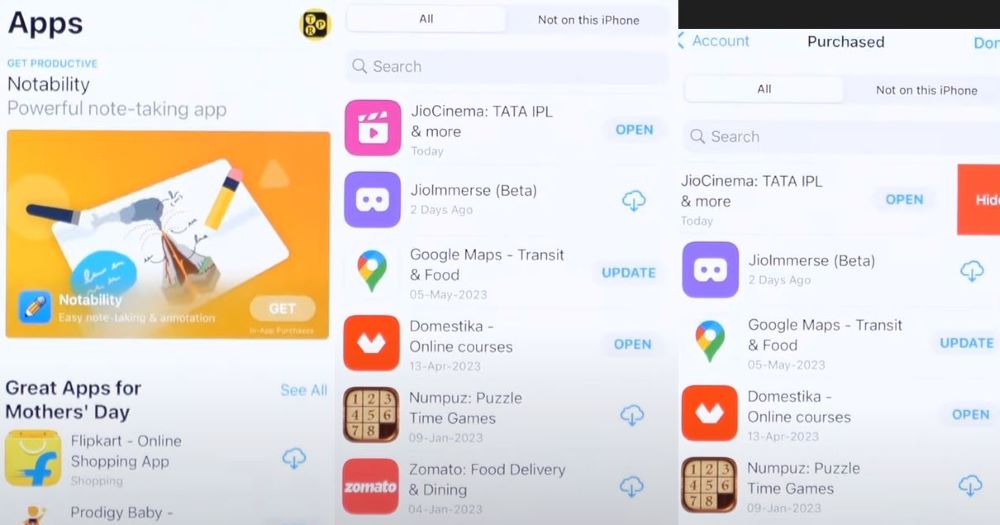 Apps dauerhaft verbergen im App-Store