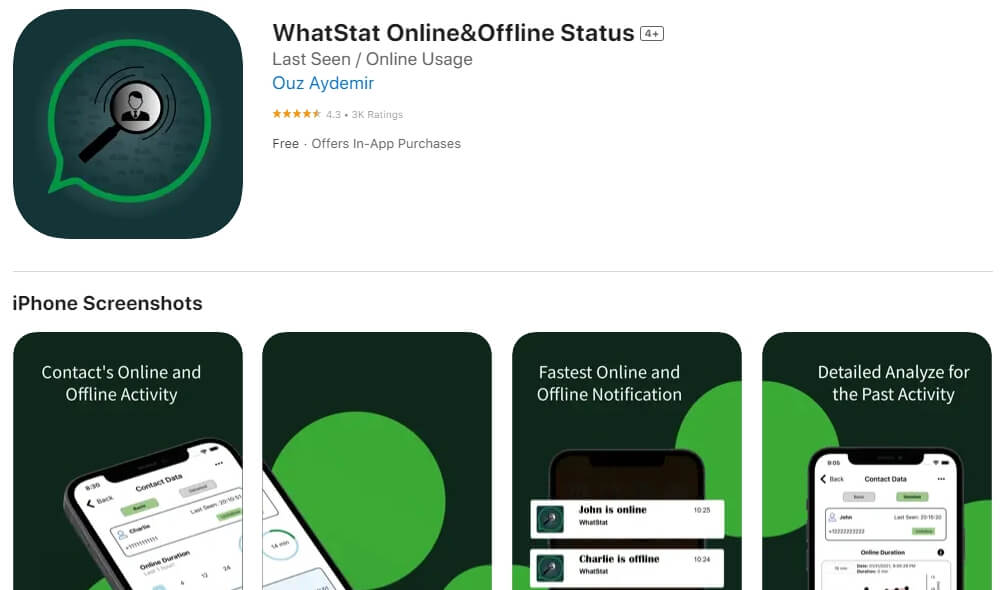 WhatStat WhatsApp-Tracker