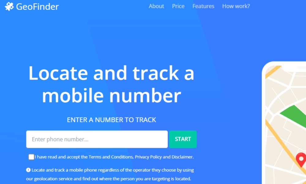 App Geofinder para rastrear un celular por la SIM