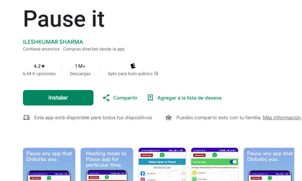 Apps como Pause it congelan la actividad de WhatsApp