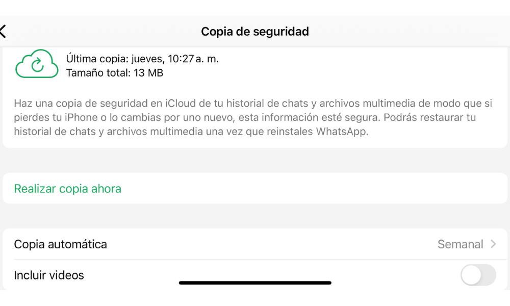 Espiar un celular con la copia de seguridad de WhatsApp