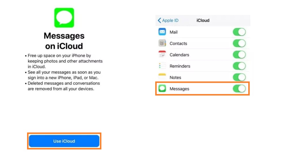 See someone else’s iMessages via iCloud backup