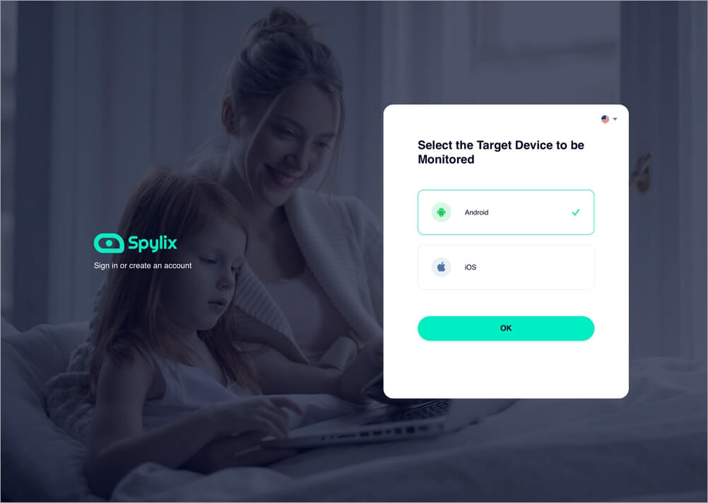 Spylix Register Choose Device Before Practicing How to Hack A Phone